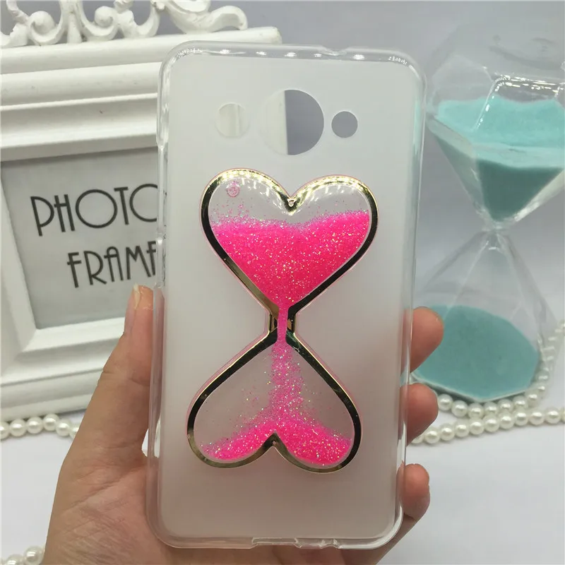 

Soft Case for Huawei Y3 2017 CRO-L22 CRO-L02 CRO-L03 Cover Liquid Glitter Quicksand Phone Silicone Tpu Cases Water Covers