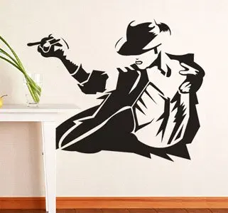Фото Майкл Джексон стены стикеры muursticker настенный Декор виниловые наклейки съемные