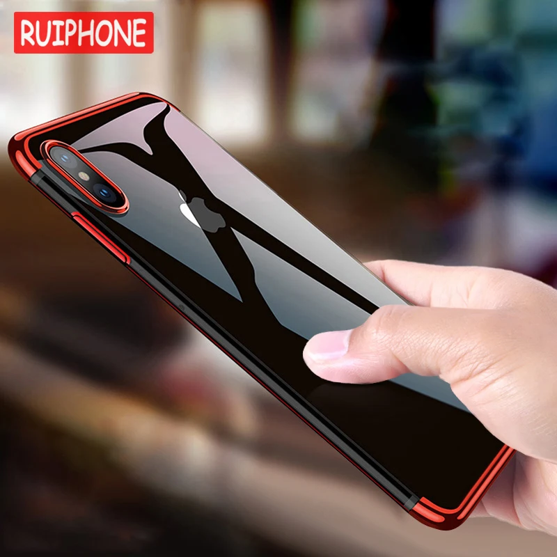 

RUIPHONE Glitter Cases for iPhone XS Max Case XS XR X 10 Cover Silicone for Apple iPhoneXS XSmax Covers Clear Soft TPU Protector