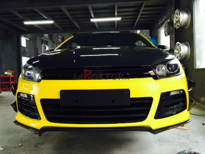 

SCIROCCO R ARS FRONT BUMPER CANARD 4PCS CARBON FIBER