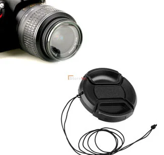 

Camera 52mm 52 mm Filter Lens Cap Cover with Strap Fo D5200 D5100 D5000 D3100 D3200 D3000 D60 D40X D40 D50 18-55 Lens Pentax