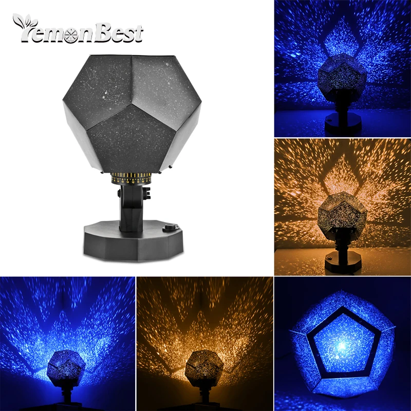 

Romantic Fantastic DIY Season Star Projector Light Astro Star Lamp Twelve Constellations Pattern Display With Power Supply