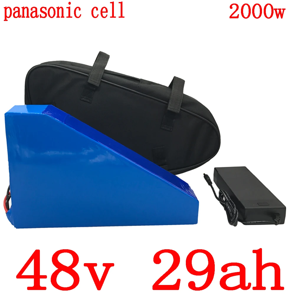Best Free Customs Tax 48V 1000W 1500W 2000W battery 48V 29AH Electric Bike Battery 48V 30AH Lithium ion battery use panasonic cell 0 Best Free Customs Tax 48V 1000W 1500W 2000W battery 48V 29AH Electric Bike Battery 48V 30AH Lithium ion battery use panasonic cell 0