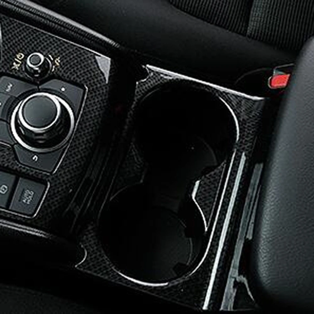 For Mazda CX5 CX 5 2017 2018 ABS Accessories Matte Interior Water Cup