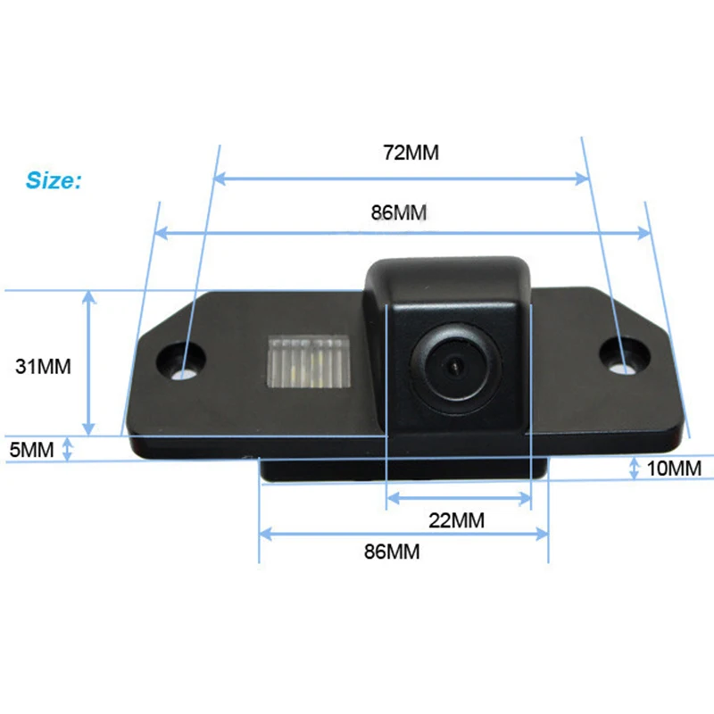 Reverse Backup Camera for Ford Focus Sedan 3C Mondeo C-Max