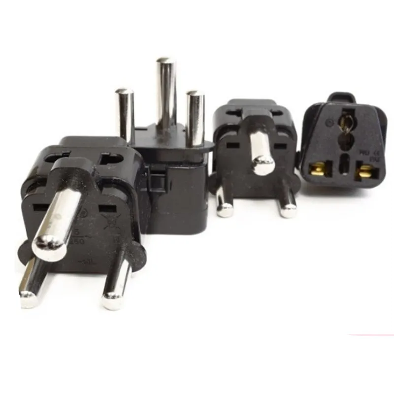 

Portable Universal Plug to (Large) South Africa Plug Adapter Power Socket Travel Converter