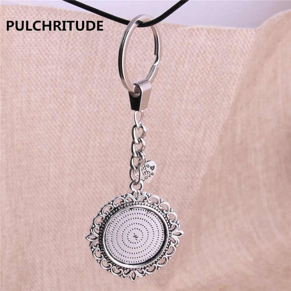 PULCHRITUDE 3 шт круглый 25 мм внутренний размер металлический Камея набор основа