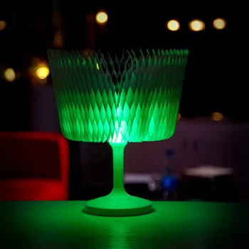 

Novelty LED USB Rechargeable Night Light Colorful Touch Switch Table Lamp For Home Bedroom Bedside Decor color changing mode
