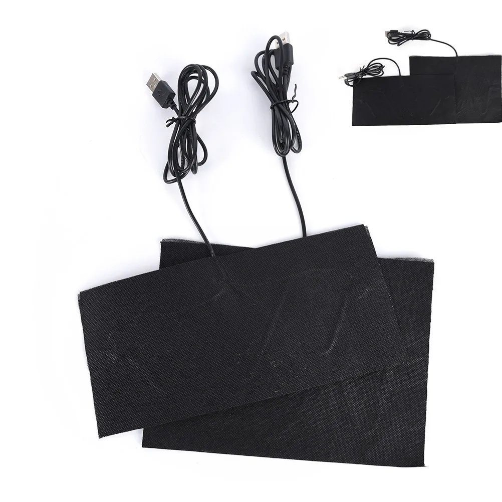 

1PC Carbon Fiber Heating Pad Hand Warmer USB Heating Film Electric Winter Infrared Fever Heat Mat Warm Pads