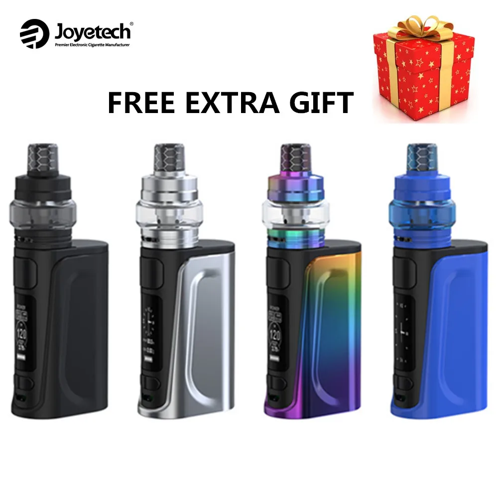 

Original Joyetech eVic Primo Fit Kit With 3ml EXCEED Air Plus Tank 2800mAh Built in Battery EX Head 1.2ohm 0.5ohm E Cig Vaping