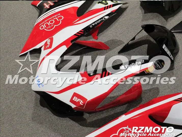ABS мотоцикл обтекатель подходит для Ducati 899 1199 Panigale 2012 2013 кузов литья под давлением красный ACEKITS Магазин № 0097