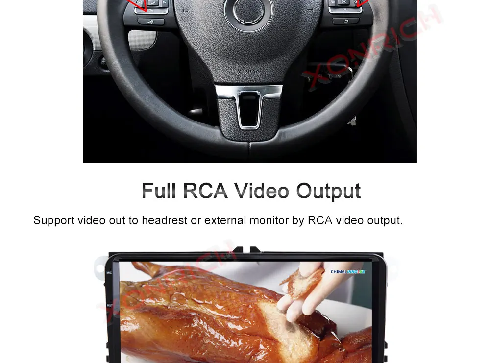 Best Android 8.1 Auto Stereo Radio GPS Car No DVD Player For koda/Octavia/Seat/VW/CC/PASSAT B6 B7 Golf 5 6 RAM 2GB 4 Core 18