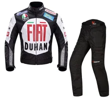 O envio gratuito de 1 conjunto nova roupa da motocicleta de corrida terno de corrida de moto jaqueta forro de algodão removível jaqueta de moto com 5 pcs almofadas
