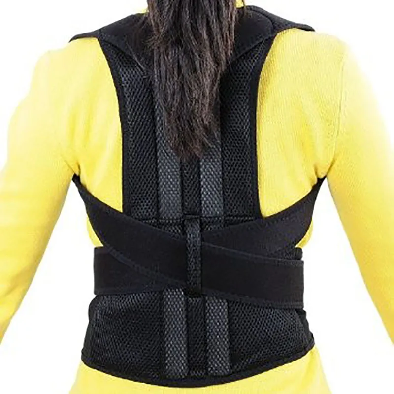 Adjustable Posture Corrector Brace Back Brace Belt Support Lumbar Brace