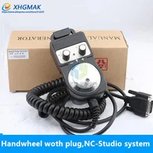 Гравировальный станок проводной Электронный маховик с ЧПУ система импульсного генератора NC студии станок с ЧПУ маховик 15-контактный разъем