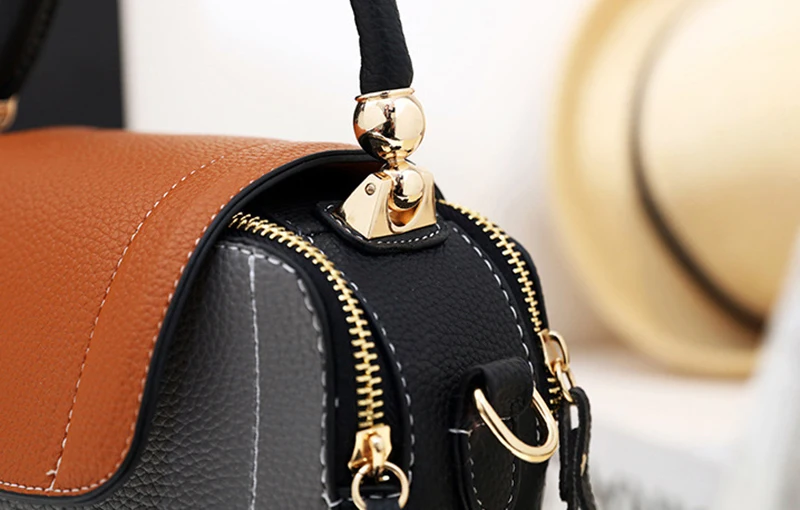 Women Fashion Leather Handbag Female Designer Simple Flap Messenger Bag Ladies Crossbody Shoulder Bags Bolsa Sac A Main SS7209 (9)