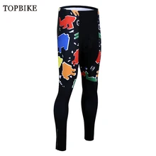 TOPBIKE pro team весна/осень длинные велосипедные штаны с 3D гелевыми вставками MTB Ropa Ciclismo мужские велосипедные штаны для горного велосипеда