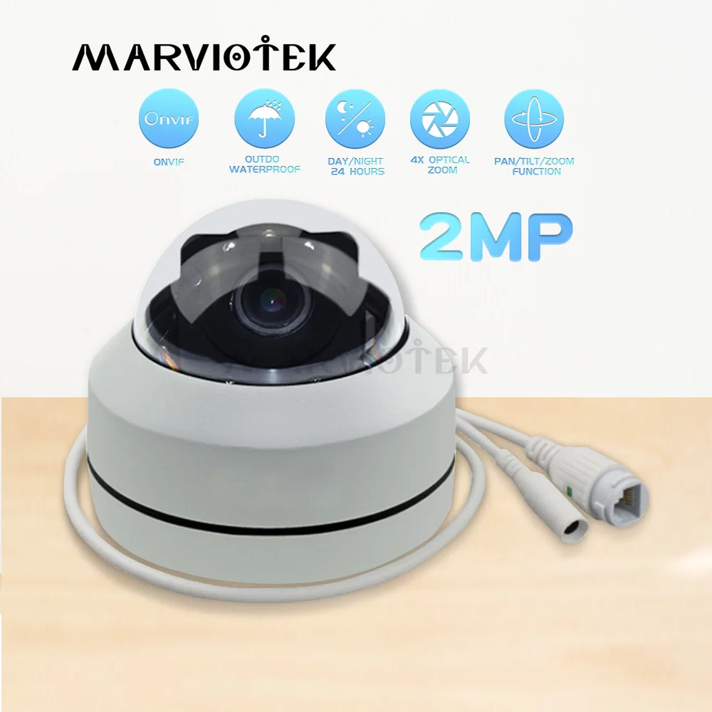 1080P HD PTZ IP Camera Outdoor Waterproof home security Mini Speed Dome Camera IP Onvif 4X Zoom P2P IR Night Vision POE Optional 1080P HD PTZ IP Camera Outdoor Waterproof home security Mini Speed Dome Camera IP Onvif 4X Zoom P2P IR Night Vision POE Optional