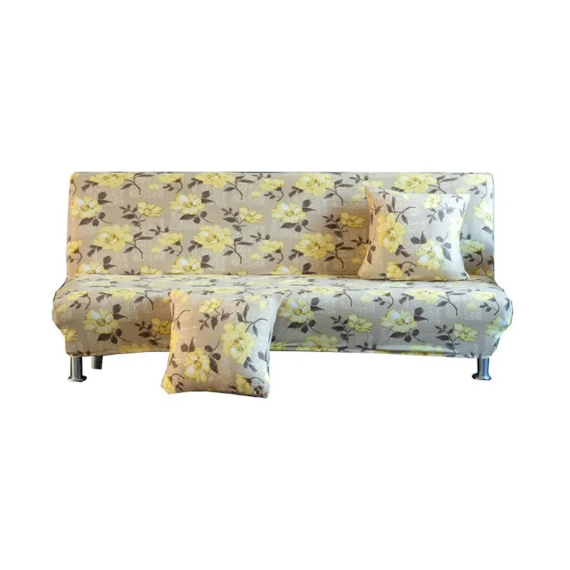 

Armless Sofa Cover for Living Room Fold Sofa Bed Cover Elastic All-inclusive Sofa Couch Cover Seat Slipcover Furniture Protector