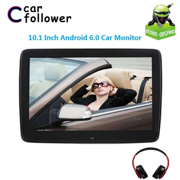 

10.1 Inch Android 6.0 Car Monitor Headrest IPS Touch Screen HD 1080P Video With WIFI/USB/SD/Bluetooth/FM/Speaker/Game