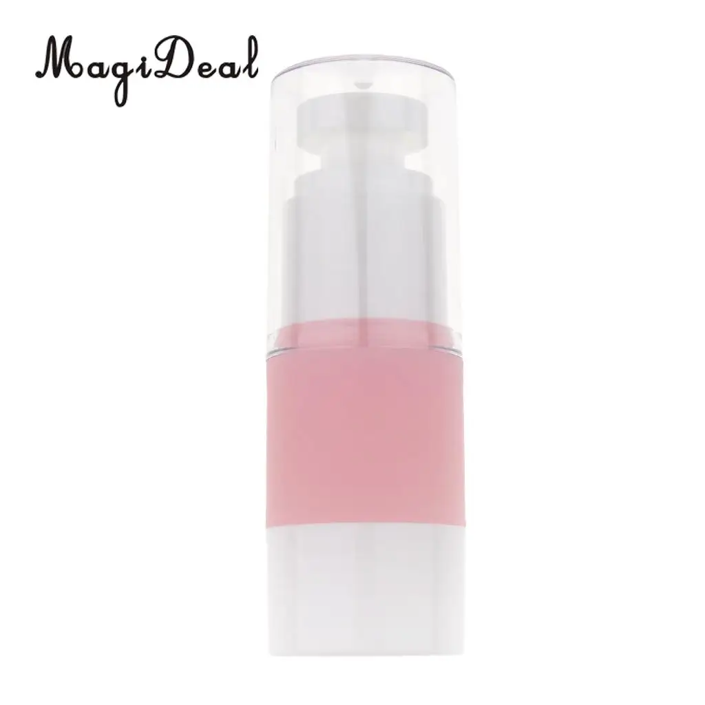 Sterile Airless Bottle Frosted Pink Vacuum Pump Bottle Lotion Sunscreen Serum Container Travel Refillable Bottles 15/30/50/100ML