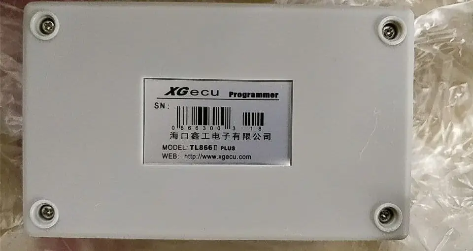 XGECU V9.00 MiniPro TL866II Plus TL866A Nand Flash 24 93 25 биос USB EEPRO AVR универсальный программатор+ 10 адаптеров