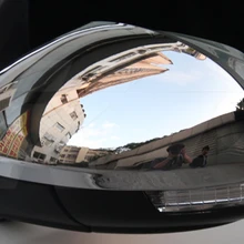 2 шт. для автомобильных зеркал накладка на зеркало заднего вида для Volkswagon VW Tiguan 2009