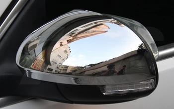 

2pcs Auto Car Mirror Rearview Cover For Volkswagon VW Tiguan 2009-2015