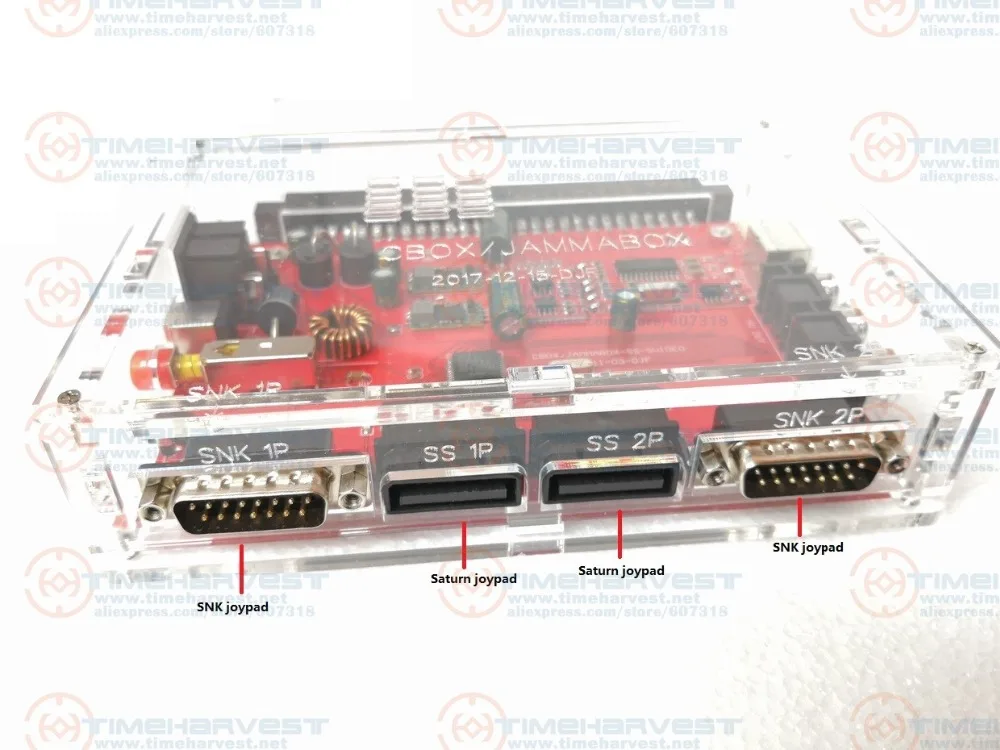 12В JAMMA CBOX конвертер плата к SNK DB15 джойстик SS геймпад с Сатурном видео выход для Pandora JAMMA PCB IGS материнская плата