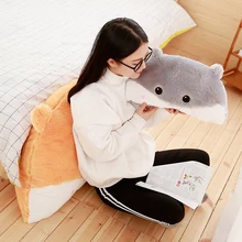 1 шт. 45 см Kawaii хомяк плюшевый Подушка Кровать Подушка для дома украшения подарки на день рождения