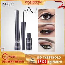 IMAGIC 1 шт. Новая красивая черная долговечная Водонепроницаемая подводка для глаз карандаш для макияжа, косметика инструмент