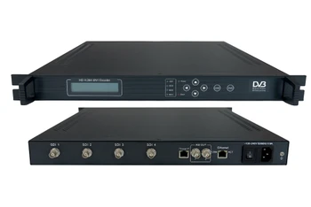 

SD/HD H.264 4SDI Encoder Embedded audio,4 SD/HD SDI in,ASI+IP(UDP)/MPTS out IP Encoder TV Broadcasting Equipment sc-1135
