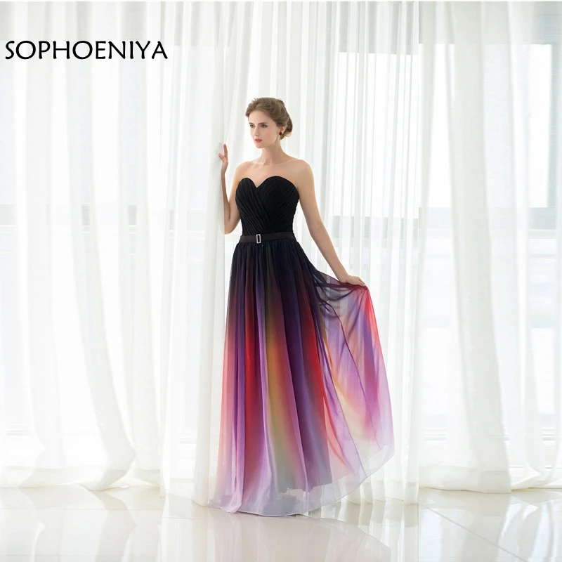 Vestido de festa шифоновое ТРАПЕЦИЕВИДНОЕ вечернее платье Vestido longo кафтан формальный платье Выпускные платья Длинные abendkleider