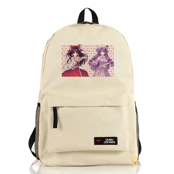 

Touhou Project Hakurei Reimu Fashion Man Woman Cosplay Backpack Travel Shoulders Bag Computer Packsack Backpacks