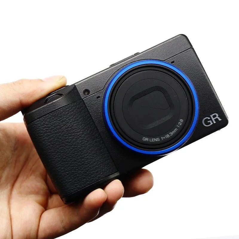 LIMITED EDITION Metal Original Blue Lens Ring fit for Ricoh GR /GR II/GR2 Camera LIMITED EDITION Metal Original Blue Lens Ring fit for Ricoh GR /GR II/GR2 Camera