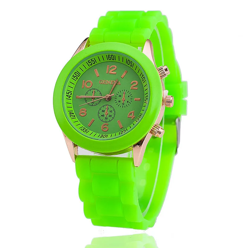 Модные женские часы из нержавеющей стали с кристаллами, аналоговые кварцевые наручные часы, модные женские часы, женские наручные часы, дизайнерские часы для женщин kol - Цвет: green