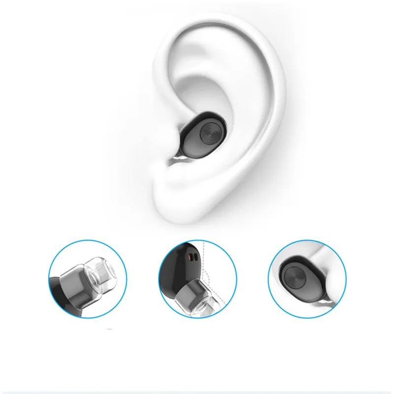 BL1 наушники с 700 мАч зарядным устройством портативные TWS Мини Bluetooth в ухо для