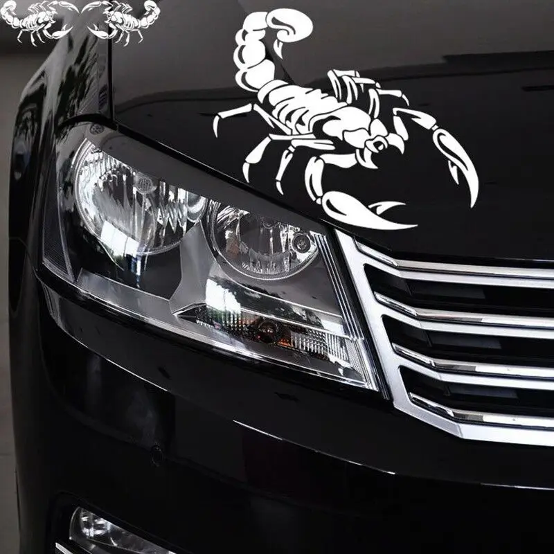 Car Stickers and Decals Cute Scorpion Car Styling Funny For Jaguar xf
