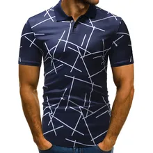 KANCOOLD мужские рубашки поло повседневные новые брендовые летние мужские топы из хлопка с принтом рубашки поло с коротким рукавом мужские Топы Прямая поставка 6263