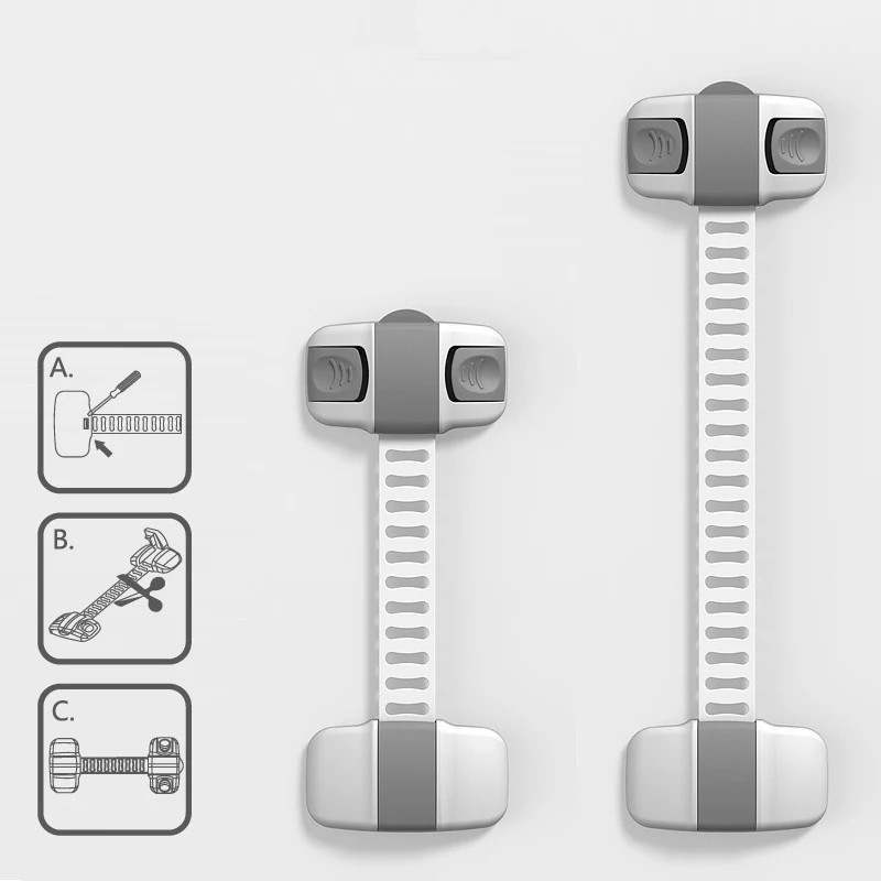1 шт. детские защитные замки Seguridad Bebe защита детей защелки для ящиков защита рук