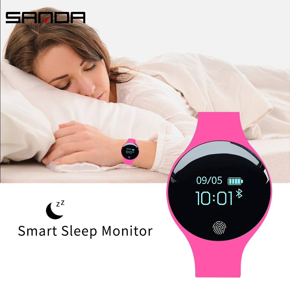  SANDA Bluetooth Smart Watch for IOS Android Men Women Sport Intelligent Pedometer Fitness Bracelet  - 32880488242
