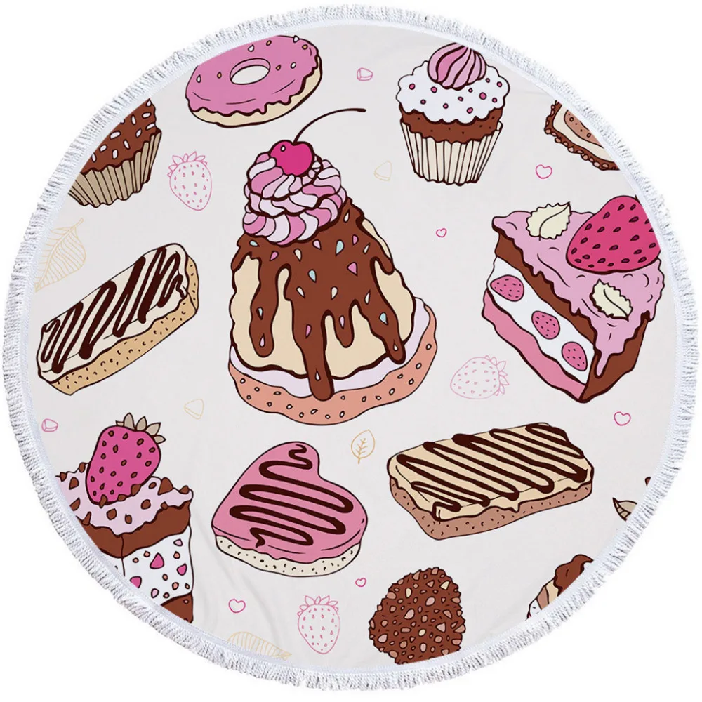 2019 fashion beach mat round yoga mat beach mat leisure comfortable camping mat waterproof sleeping outdoor camping mat 40J3 (5)