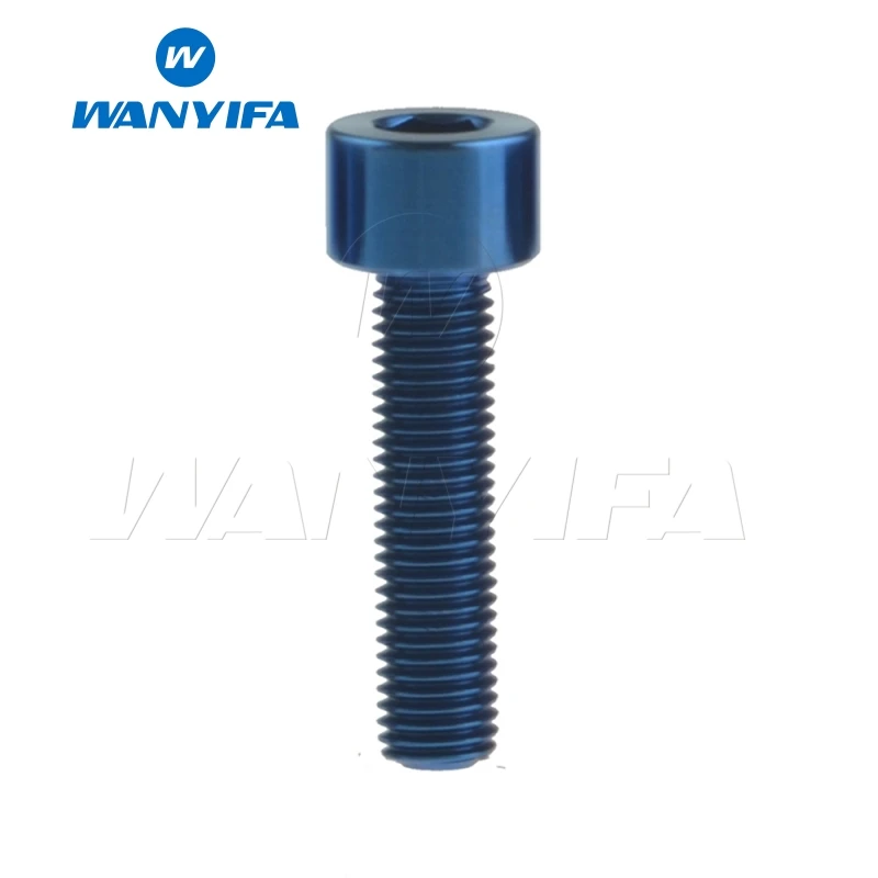 Flash Deal Wanyifa Titanium Bolt Screw M8x15 20 25 30 35 40 45 50 60 70mm Stigma for Bicycle Frame 4