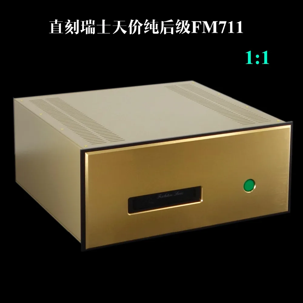 

Direct engraving FM711MK2 HIFI amplifier 250W + 250W 8 ohm balanced input pure final stage amplifier