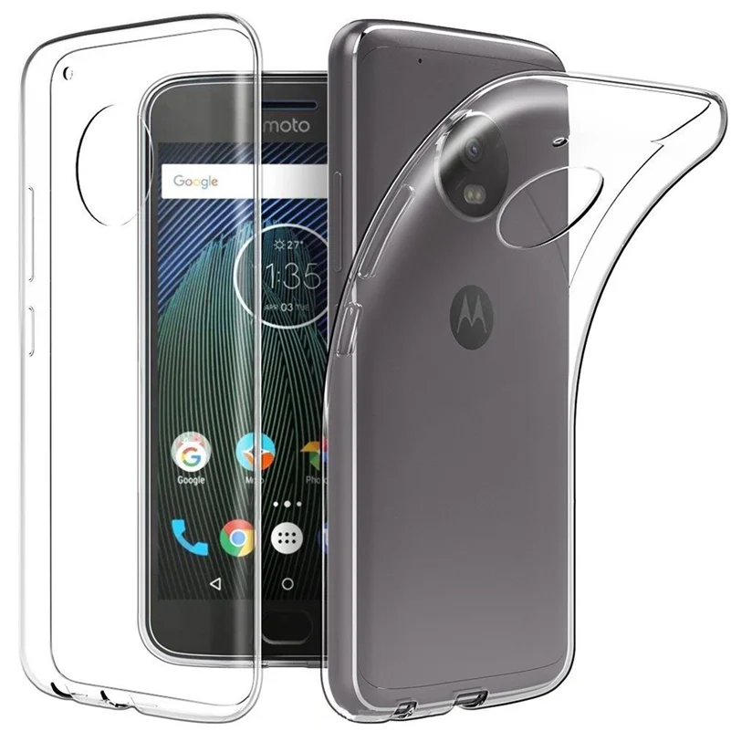 Мягкие Мультяшные из ТПУ чехол для Motorola Moto One C M E4 E5 EU G3 G4 G5 G5S G6 Plus G7 power X4 X style Z Z2 Z3 Play Go Case Fundas - Цвет: clear