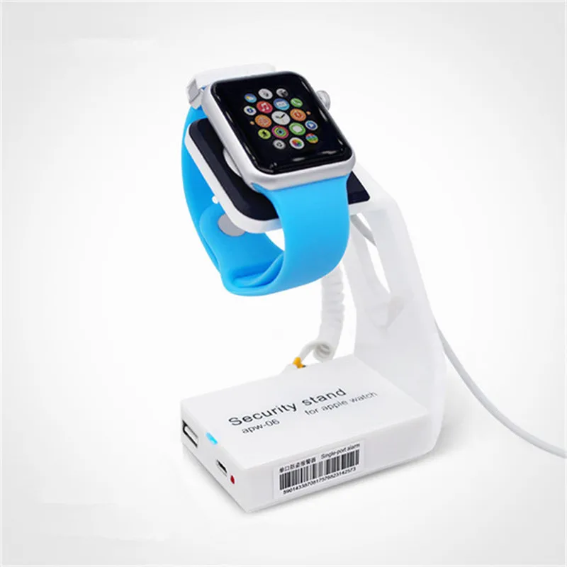 

(6 set /lot ) remote control no charger against shoplifting alarm only security display rack for apple watch