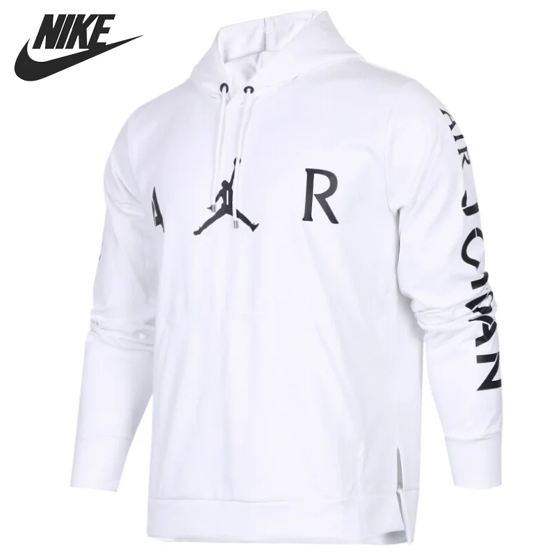 

Original New Arrival 2018 NIKE Men's white Pullover Sportswear Long sleeve shirt