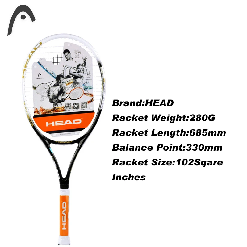HEAD Tennis Raquete For Women and Men Professional MP Rackets 2