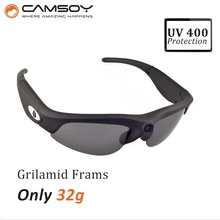 mini camera 720P 140 Degree Wide Angle Lens UV400 protection Lightweight micro camara sunglasses camera