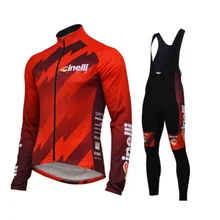 Cinelli, длинный рукав, для велоспорта, Джерси, костюм, летний, дышащий, комбинезон, ropa ciclismo, одежда для велосипеда, MTB, велосипед, Мужская одежда, набор